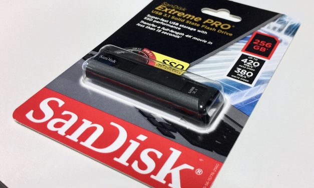 SanDisk 256GB Extreme Pro USB 3.1 – Quick benchmark and comparison to older extreme USB 3.0 drive