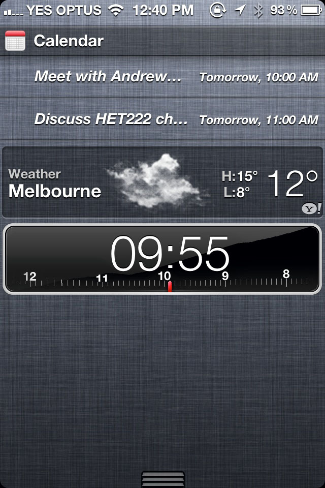 Apple: please add timers to notification centre